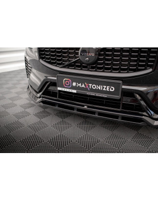 SPLITTER ANTERIORE Volvo XC60 R-Design Mk2 Facelift (Cod. M-VO-XC60-2F-RDESIGN-FD1G+FD1RG)