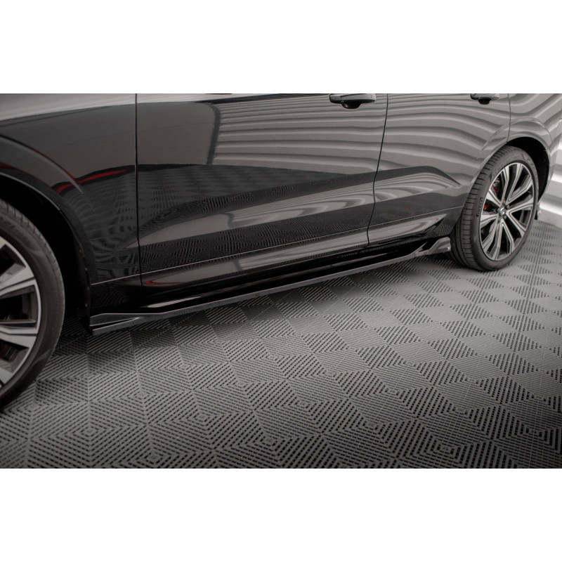 Diffusori minigonne Volvo XC60 R-Design Mk2 Facelift (Cod. M-VO-XC60-2F-RDESIGN-SD1G)