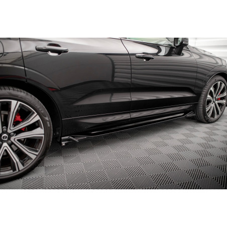 Diffusori minigonne Volvo XC60 R-Design Mk2 Facelift (Cod. M-VO-XC60-2F-RDESIGN-SD1G)