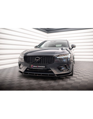 SPLITTER ANTERIORE Volvo V90 / S90 R-Design Mk2 (Cod. M-VO-V90-2-RDESIGN-FD1G)