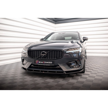 SPLITTER ANTERIORE Volvo V90 / S90 R-Design Mk2 (Cod. M-VO-V90-2-RDESIGN-FD1G)