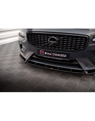 SPLITTER ANTERIORE Volvo V90 / S90 R-Design Mk2 (Cod. M-VO-V90-2-RDESIGN-FD1G)