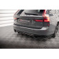 Splitter posteriore (con barre verticali) Volvo V90 / S90 R-Design Mk2 (Cod. M-VO-V90-2-RDESIGN-RD1G