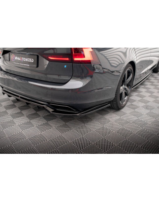 Splitter posteriore (con barre verticali) Volvo V90 / S90 R-Design Mk2 (Cod. M-VO-V90-2-RDESIGN-RD1G
