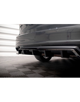 Splitter posteriore (con barre verticali) Volvo V90 / S90 R-Design Mk2 (Cod. M-VO-V90-2-RDESIGN-RD1G