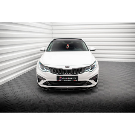 SPLITTER ANTERIORE V.1 Kia Optima Mk4 Facelift (Cod. M-KI-OP-2F-FD1G+FD1RG)