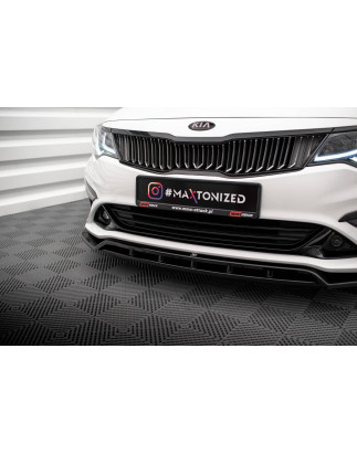 SPLITTER ANTERIORE V.1 Kia Optima Mk4 Facelift (Cod. M-KI-OP-2F-FD1G+FD1RG)