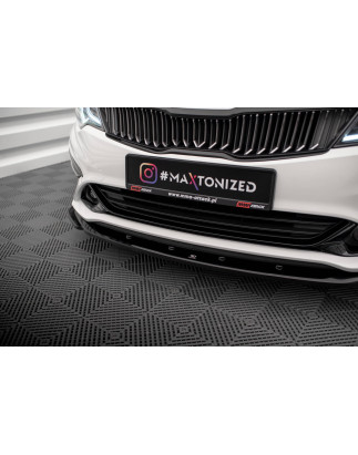 SPLITTER ANTERIORE V.2 Kia Optima Mk4 Facelift (Cod. M-KI-OP-2F-FD2G)