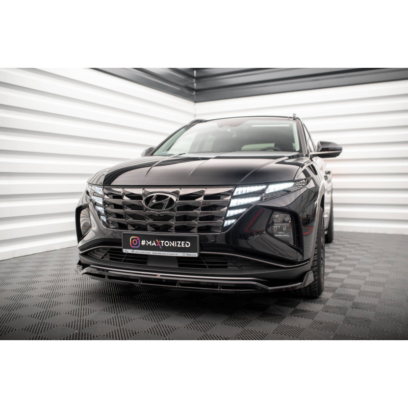 SPLITTER ANTERIORE V.2 Hyundai Tucson Mk4 (Cod. M-HY-TU-4-FD2G+FD2RG)