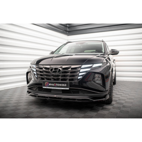 SPLITTER ANTERIORE V.2 Hyundai Tucson Mk4 (Cod. M-HY-TU-4-FD2G+FD2RG)