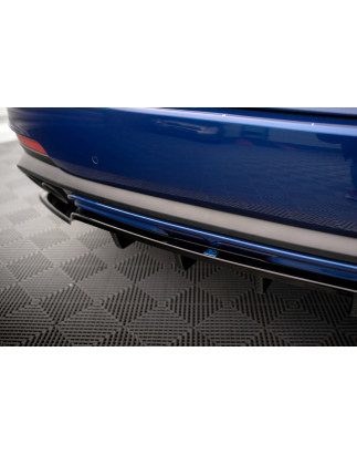 Splitter posteriore (con barre verticali) Maserati Levante GTS Mk1 (Cod. M-MS-LE-1-GTS-RD1G+RD2G)