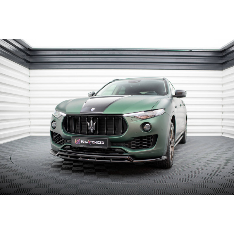 SPLITTER ANTERIORE V.2 Maserati Levante Mk1 (Cod. M-MS-LE-1-FD2G+FD2RG)