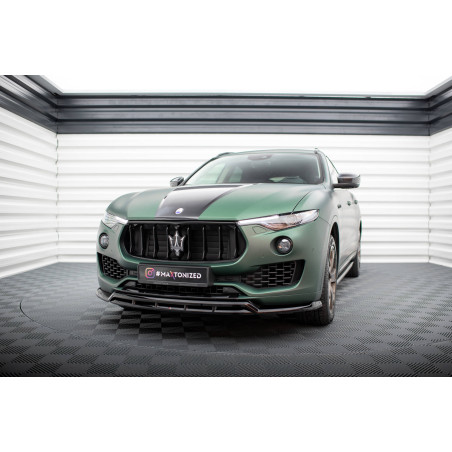 SPLITTER ANTERIORE V.2 Maserati Levante Mk1 (Cod. M-MS-LE-1-FD2G+FD2RG)