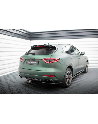 Splitter posteriore (con barre verticali) Maserati Levante Mk1 (Cod. M-MS-LE-1-RD1G+RD2G)
