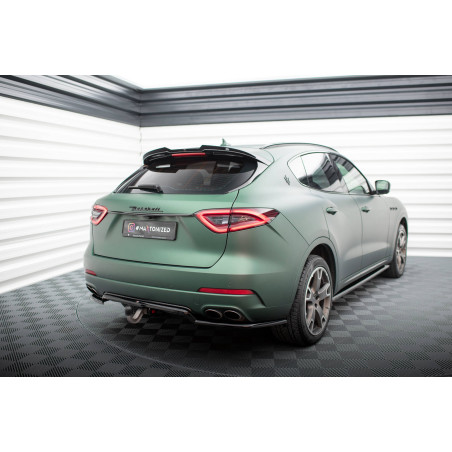 Splitter posteriore (con barre verticali) Maserati Levante Mk1 (Cod. M-MS-LE-1-RD1G+RD2G)