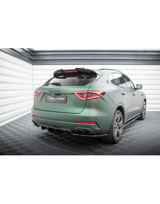 Splitter posteriore (con barre verticali) Maserati Levante Mk1 (Cod. M-MS-LE-1-RD1G+RD2G)