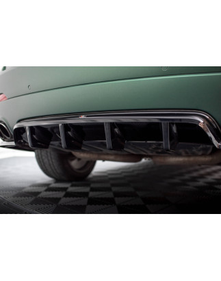 Splitter posteriore (con barre verticali) Maserati Levante Mk1 (Cod. M-MS-LE-1-RD1G+RD2G)