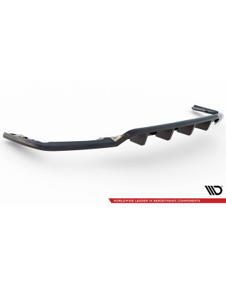 Splitter posteriore (con barre verticali) Maserati Levante Mk1 (Cod. M-MS-LE-1-RD1G+RD2G)