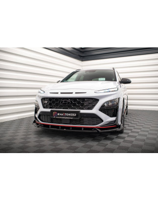 SPLITTER ANTERIORE V.1 Hyundai Kona N Mk1 (Cod. M-HY-KO-1-N-FD1G)