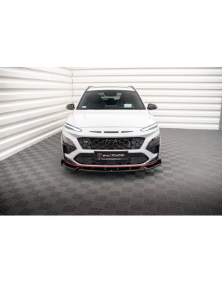 SPLITTER ANTERIORE V.1 Hyundai Kona N Mk1 (Cod. M-HY-KO-1-N-FD1G)