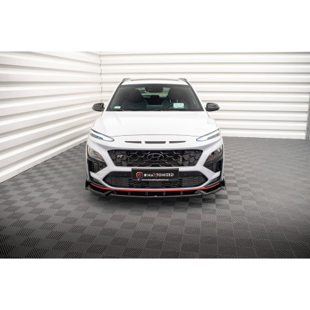 SPLITTER ANTERIORE V.1 Hyundai Kona N Mk1 (Cod. M-HY-KO-1-N-FD1G)