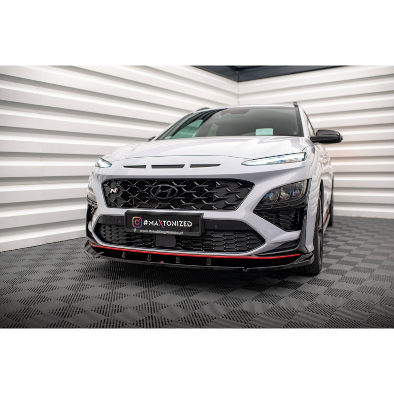 SPLITTER ANTERIORE V.2 Hyundai Kona N Mk1 (Cod. M-HY-KO-1-N-FD2G)