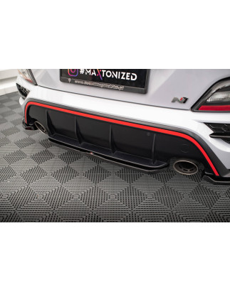Splitter posteriore for Hyundai Kona N Mk1 (Cod. M-HY-KO-1-N-RD1G)