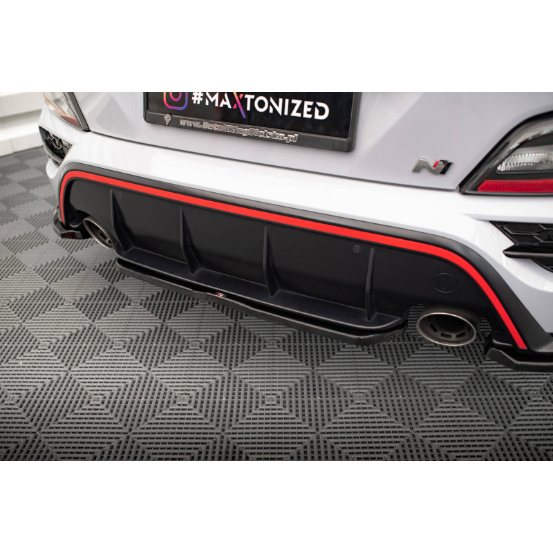 Splitter posteriore for Hyundai Kona N Mk1 (Cod. M-HY-KO-1-N-RD1G)