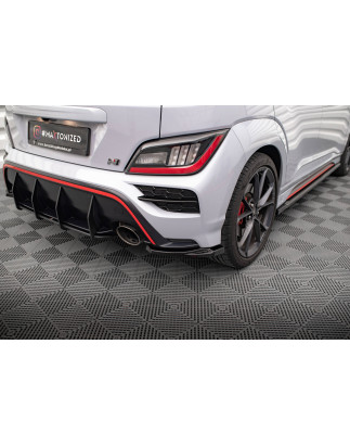 Splitters posteriori laterali V.1 Hyundai Kona Mk1 (Cod. M-HY-KO-1-N-RSD1G)