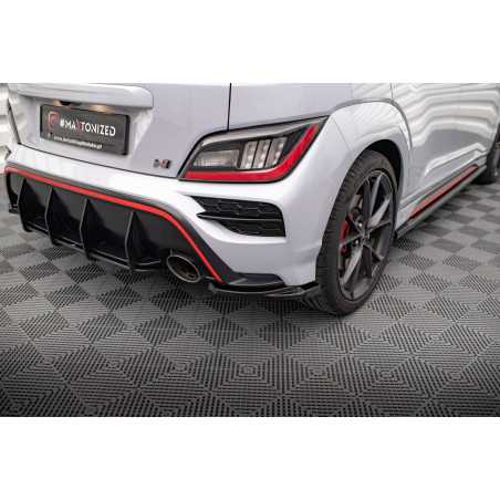 Splitters posteriori laterali V.1 Hyundai Kona Mk1 (Cod. M-HY-KO-1-N-RSD1G)