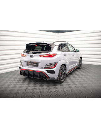 Splitters posteriori laterali V.1 + Flaps Hyundai Kona N Mk1 (Cod. M-HY-KO-1-N-RSD1G+RSF1B)