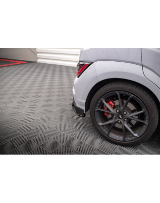 Splitters posteriori laterali V.1 + Flaps Hyundai Kona N Mk1 (Cod. M-HY-KO-1-N-RSD1G+RSF1B)