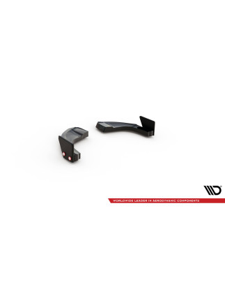 Splitters posteriori laterali V.1 + Flaps Hyundai Kona N Mk1 (Cod. M-HY-KO-1-N-RSD1G+RSF1B)
