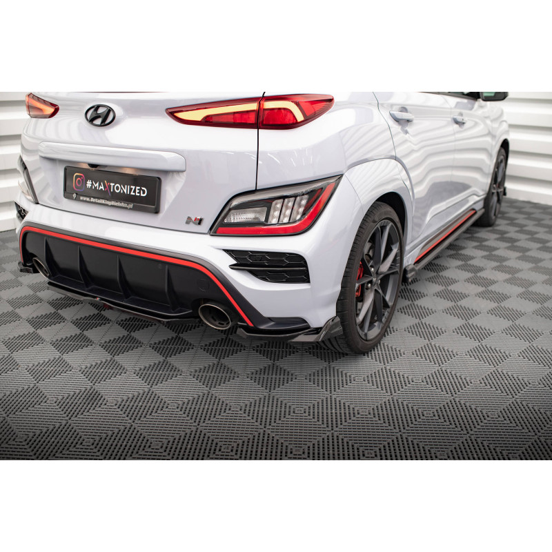 Splitters posteriori laterali V.2 Hyundai Kona N Mk1 (Cod. M-HY-KO-1-N-RSD2G)