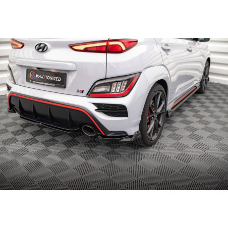 Splitters posteriori laterali V.2 Hyundai Kona N Mk1 (Cod. M-HY-KO-1-N-RSD2G)