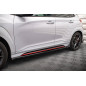 Diffusori minigonne V.1 + Flaps Hyundai Kona N Mk1 (Cod. M-HY-KO-1-N-SD1G+SF1B)