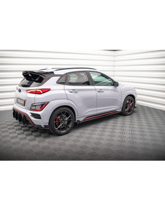 Diffusori minigonne V.1 + Flaps Hyundai Kona N Mk1 (Cod. M-HY-KO-1-N-SD1G+SF1B)