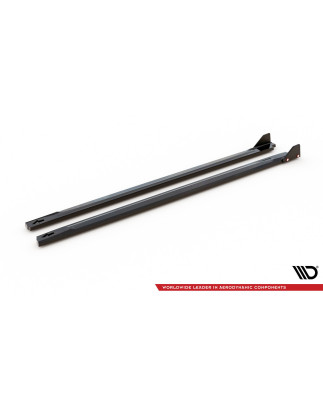 Diffusori minigonne V.1 + Flaps Hyundai Kona N Mk1 (Cod. M-HY-KO-1-N-SD1G+SF1B)