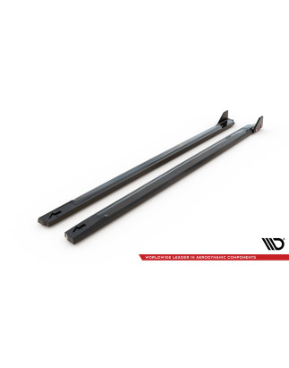 Diffusori minigonne V.1 + Flaps Hyundai Kona N Mk1 (Cod. M-HY-KO-1-N-SD1G+SF1B)