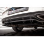 Splitter posteriore (con barre verticali) Mercedes-Benz C Coupe AMG-Line C205 Facelift (Cod. M-ME-C-