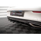 Splitter posteriore (con barre verticali) Mercedes-Benz C Coupe AMG-Line C205 Facelift (Cod. M-ME-C-