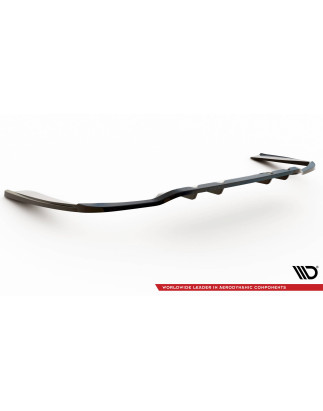 Splitter posteriore (con barre verticali) Mercedes-Benz C Coupe AMG-Line C205 Facelift (Cod. M-ME-C-