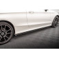 Diffusori minigonne Mercedes-Benz C Coupe AMG-Line C205 Facelift (Cod. M-ME-C-205F-AMGLINE-C-SD1G)