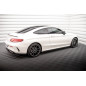 Diffusori minigonne Mercedes-Benz C Coupe AMG-Line C205 Facelift (Cod. M-ME-C-205F-AMGLINE-C-SD1G)