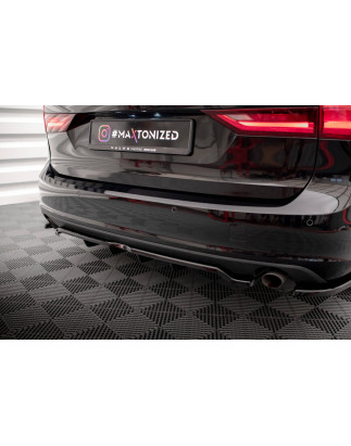 Splitter posteriore (con barre verticali) V.2 Volvo V90 Mk2 (Cod. M-VO-V90-2-RD2G+RD1G)