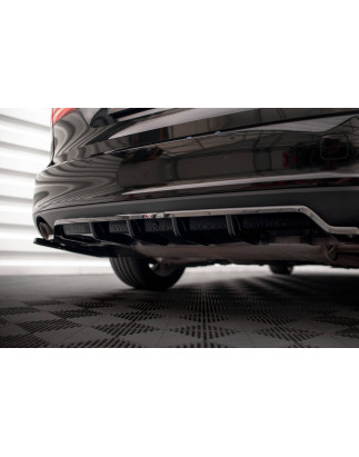 Splitter posteriore (con barre verticali) V.2 Volvo V90 Mk2 (Cod. M-VO-V90-2-RD2G+RD1G)