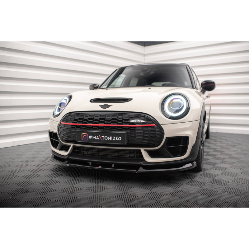 SPLITTER ANTERIORE V.1 Mini Cooper Clubman John Cooper Works F54 Facelift (Cod. M-MC-CM-2F-JCW-FD1G)