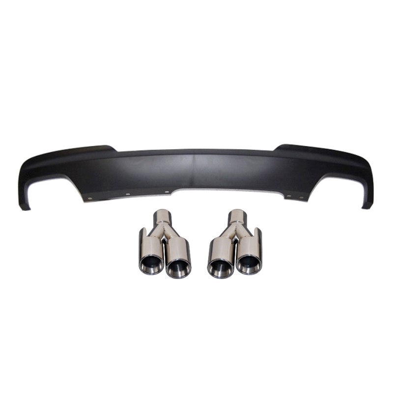 Diffusore Posteriore BMW F10/F11 10-16 Look M-Tech ABS (Cod. E-TCB62180059)