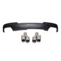 Diffusore Posteriore BMW F10/F11 10-16 Look M-Tech ABS (Cod. E-TCB62180059)