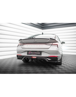 Splitter posteriore (con barre verticali) Hyundai Elantra Mk7 (Cod. M-HY-EL-7-RD1G+RD2G)